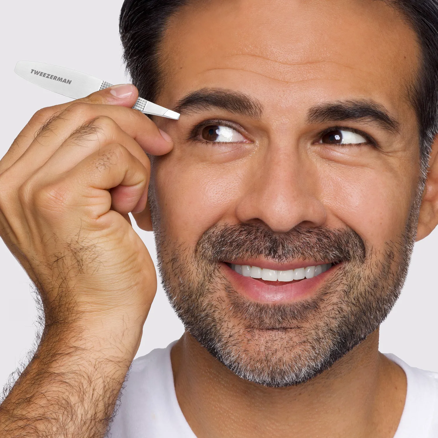 Tweezerman Wide Grip sned pincett precisionsgrepp