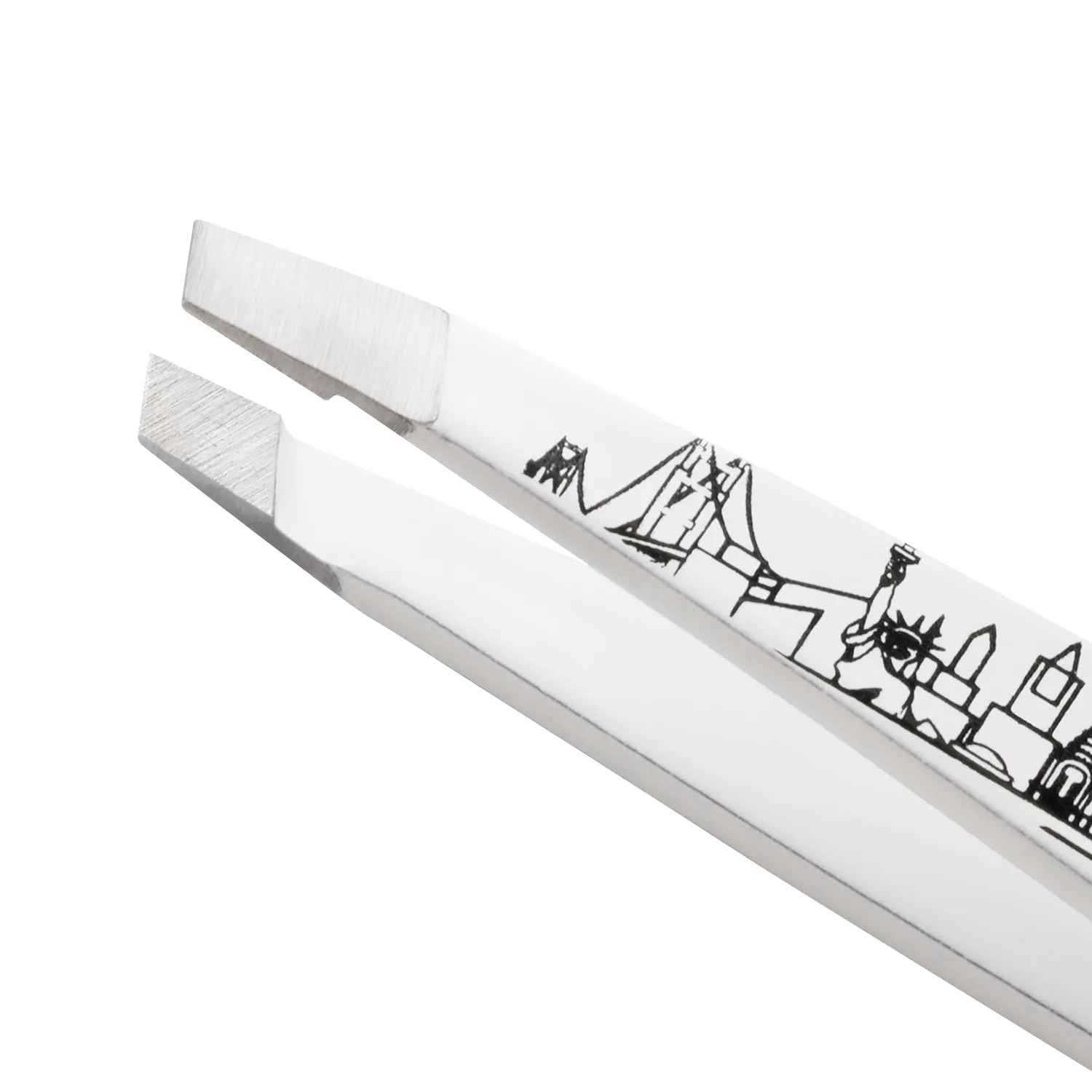 Tweezerman NYC Mini Slant minipincett sned