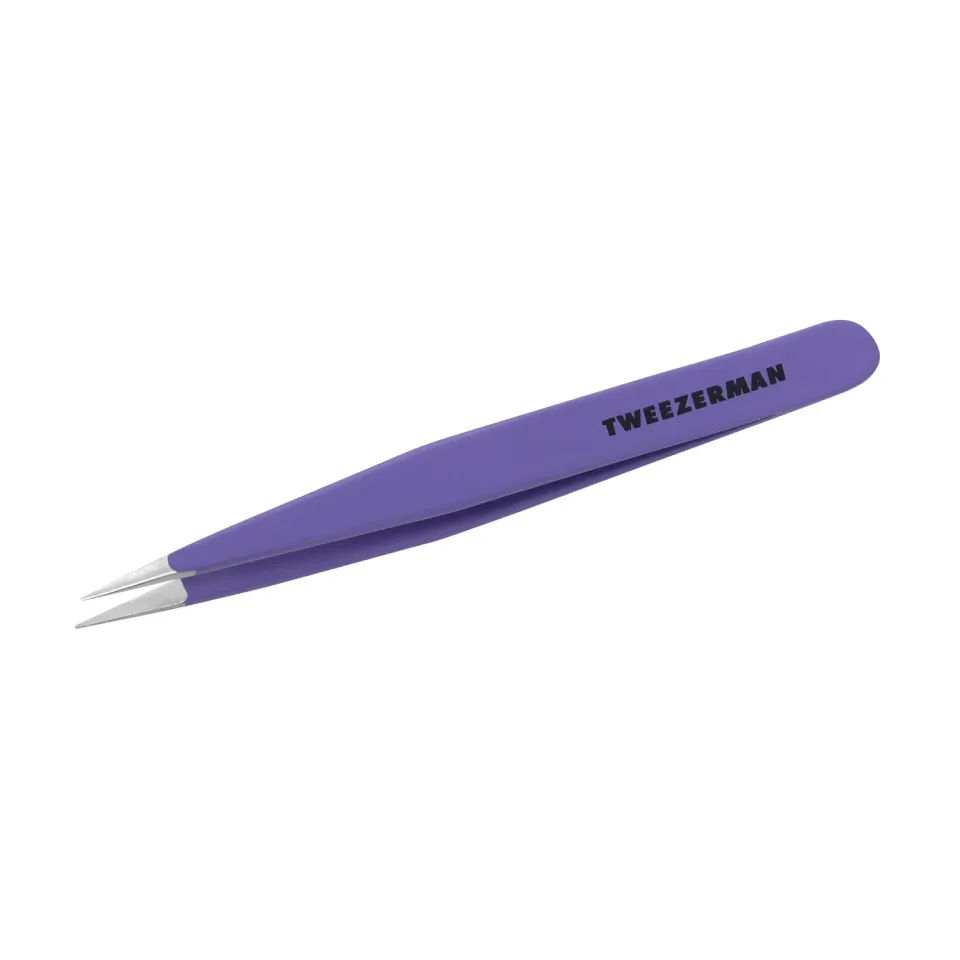 Tweezerman Lilac Point pincett spetsig lila