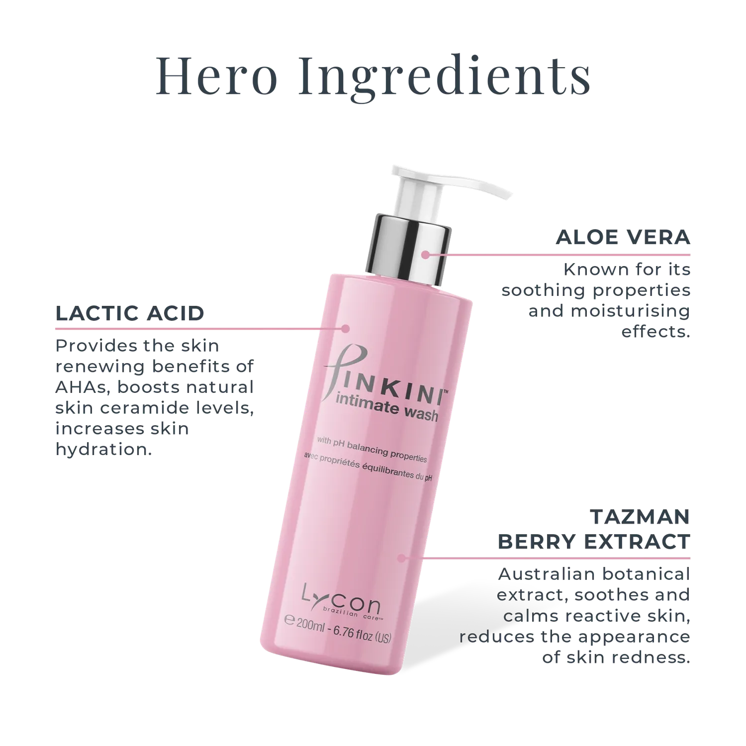 Lycon Pinkini Intimate Wash intimtvätt 50ml pH-balanserad