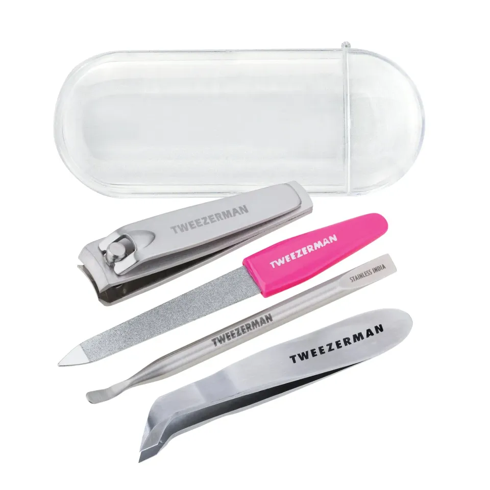 Tweezerman Mini Nail Rescue manikyrset resa