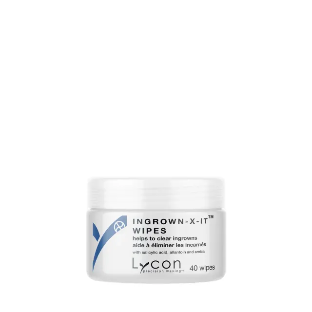 Lycon ingrown-X-it wipes mot inåtväxande 40-pack mild