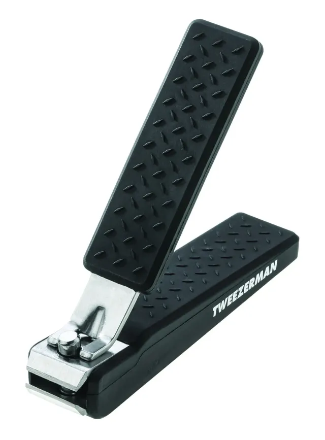 Tweezerman Precision Grip tånagelklippare rak kraftig
