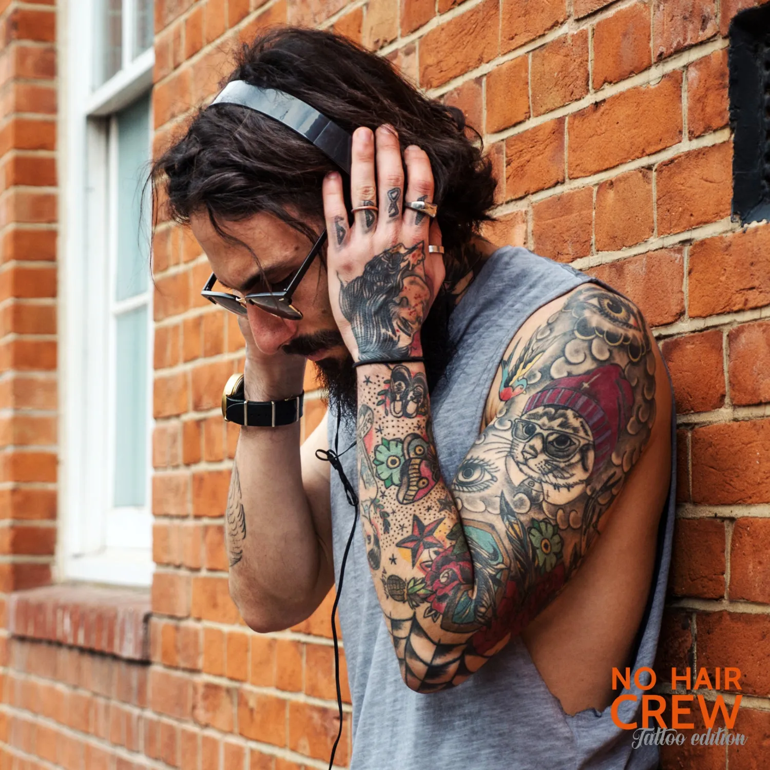 No Hair Crew Tattoo hårborttagningskräm 150 ml sheasmör