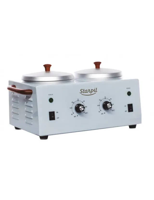 Starpil dubbel vaxvärmare 2x500 ml med termostat