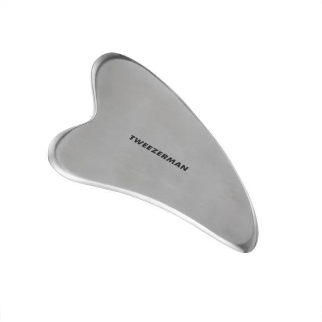Tweezerman Stainless Steel Gua Sha ansiktsverktyg svalkande