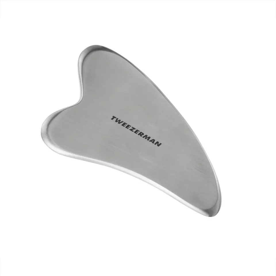 Tweezerman Stainless Steel Gua Sha ansiktsverktyg svalkande