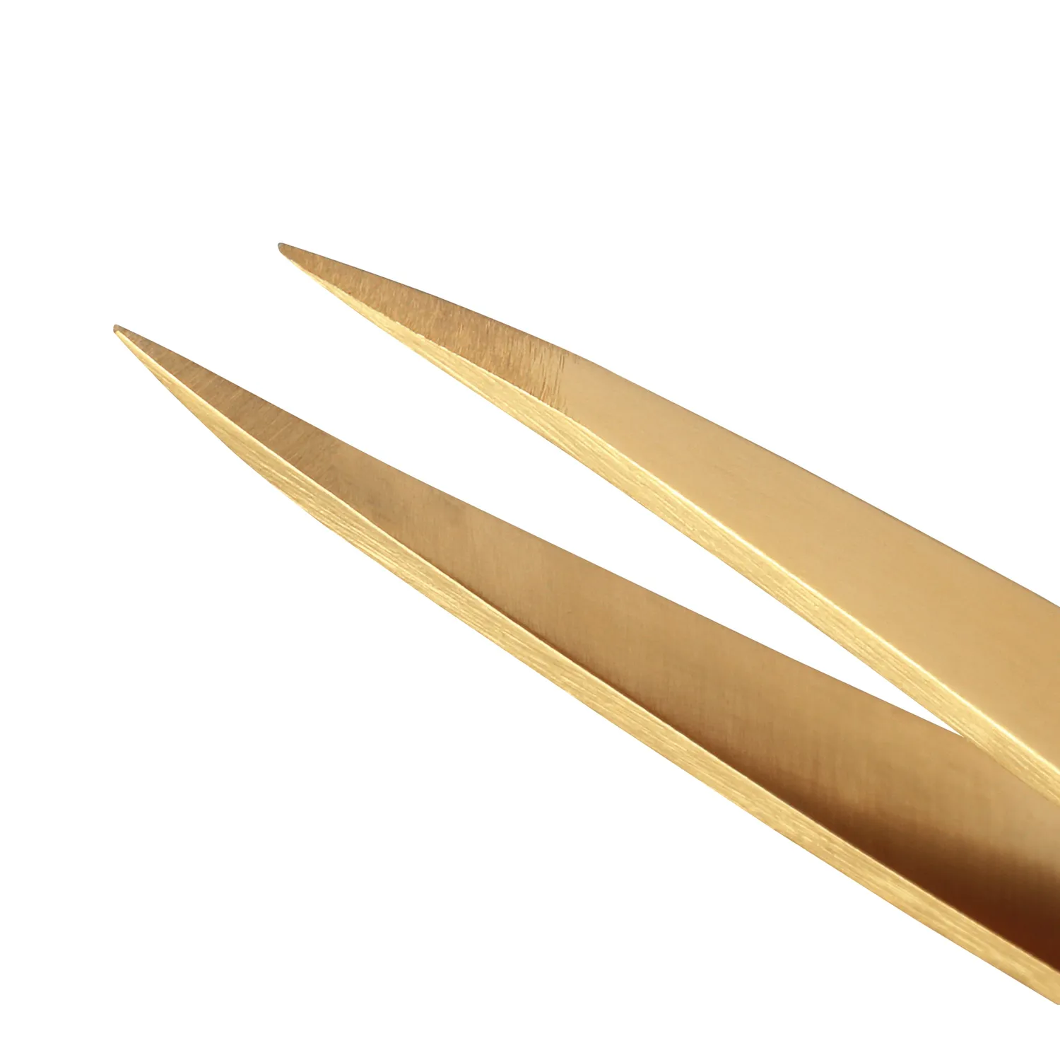 Tweezerman Ultra Precision Point pincett titanguld