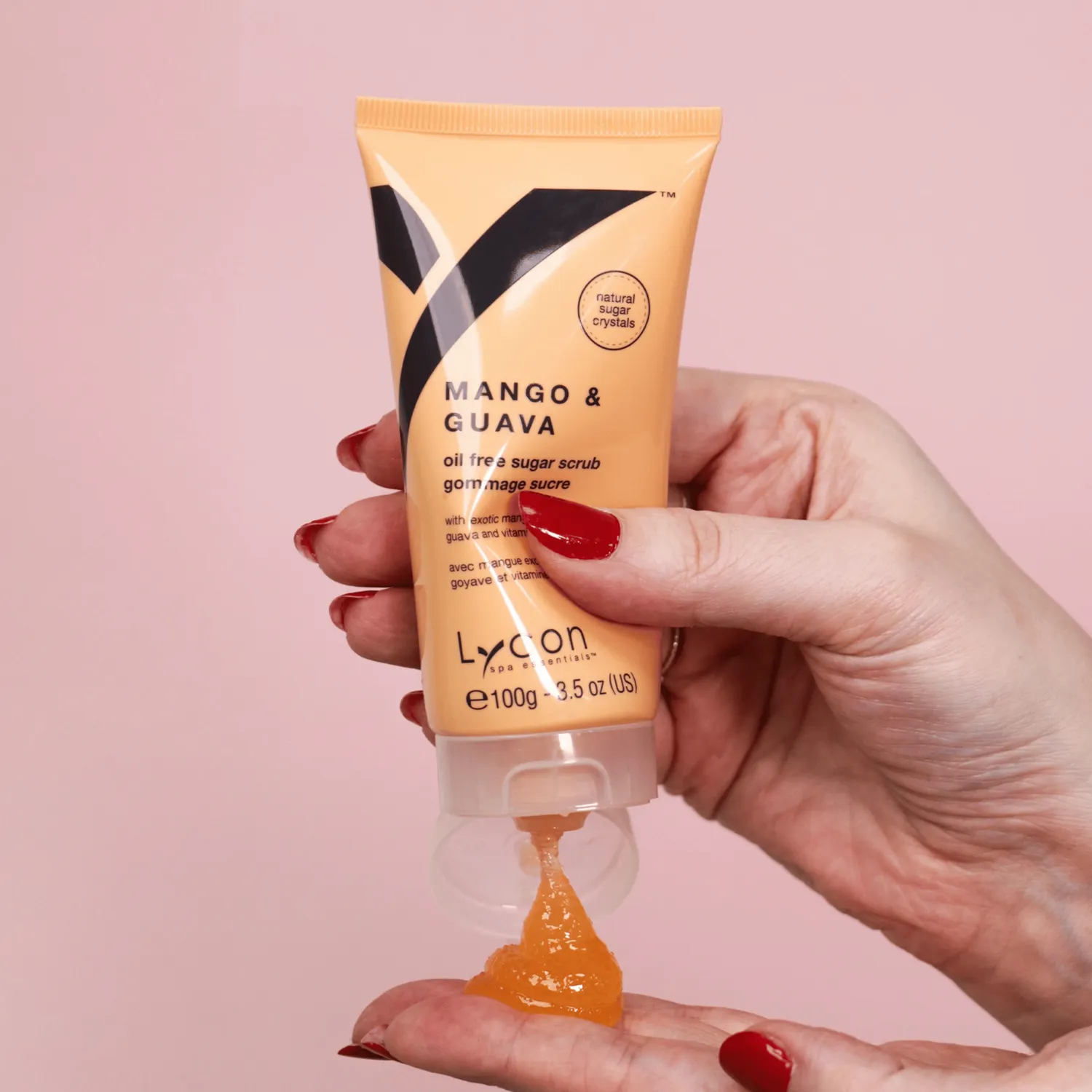 Lycon Mango & Guava Sugar Scrub 100g oljefri