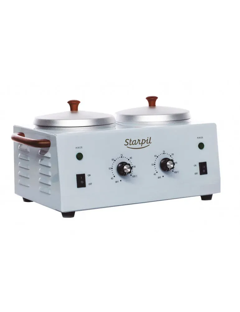 Starpil Dubbel vaxvärmare 500ml+500ml 300W