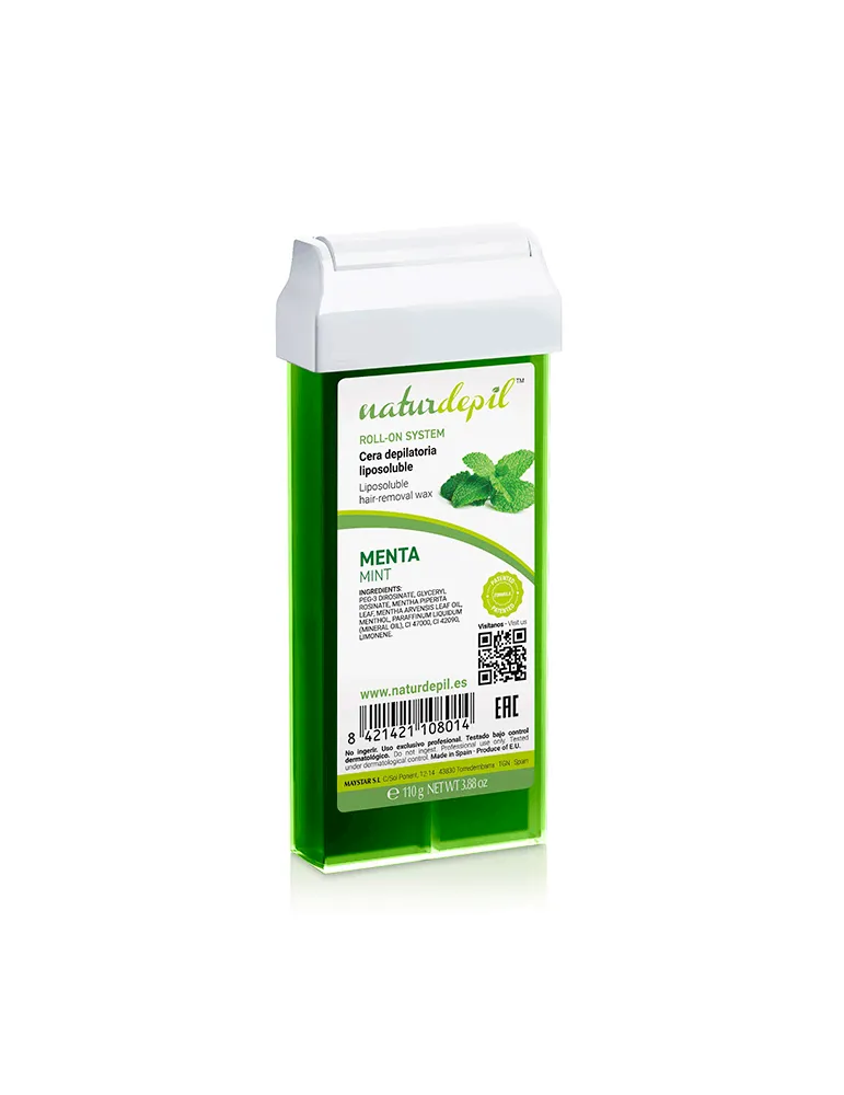 Starpil Naturdepil Mint roll-on vax för känslig hud