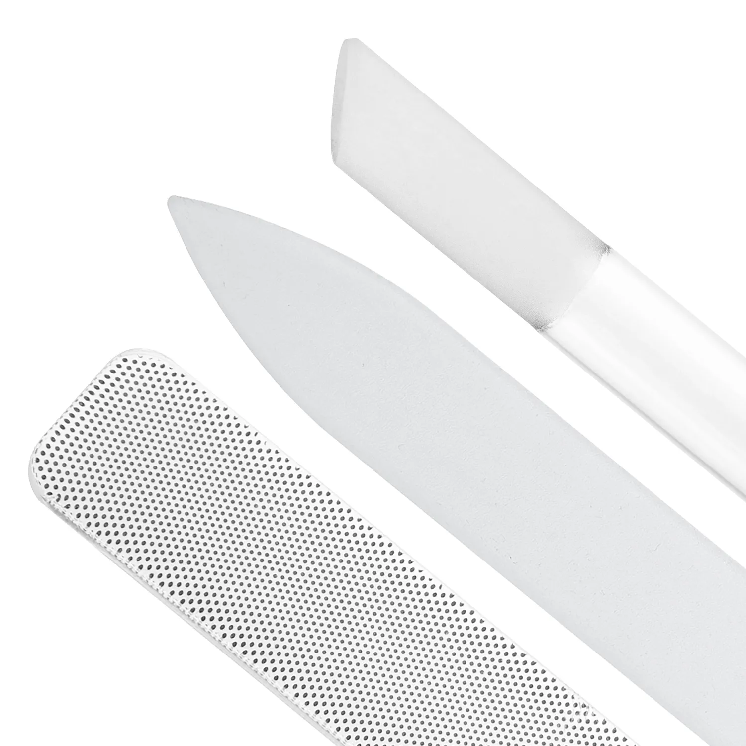 Tweezerman Glass Nailcare nagelkit i glas