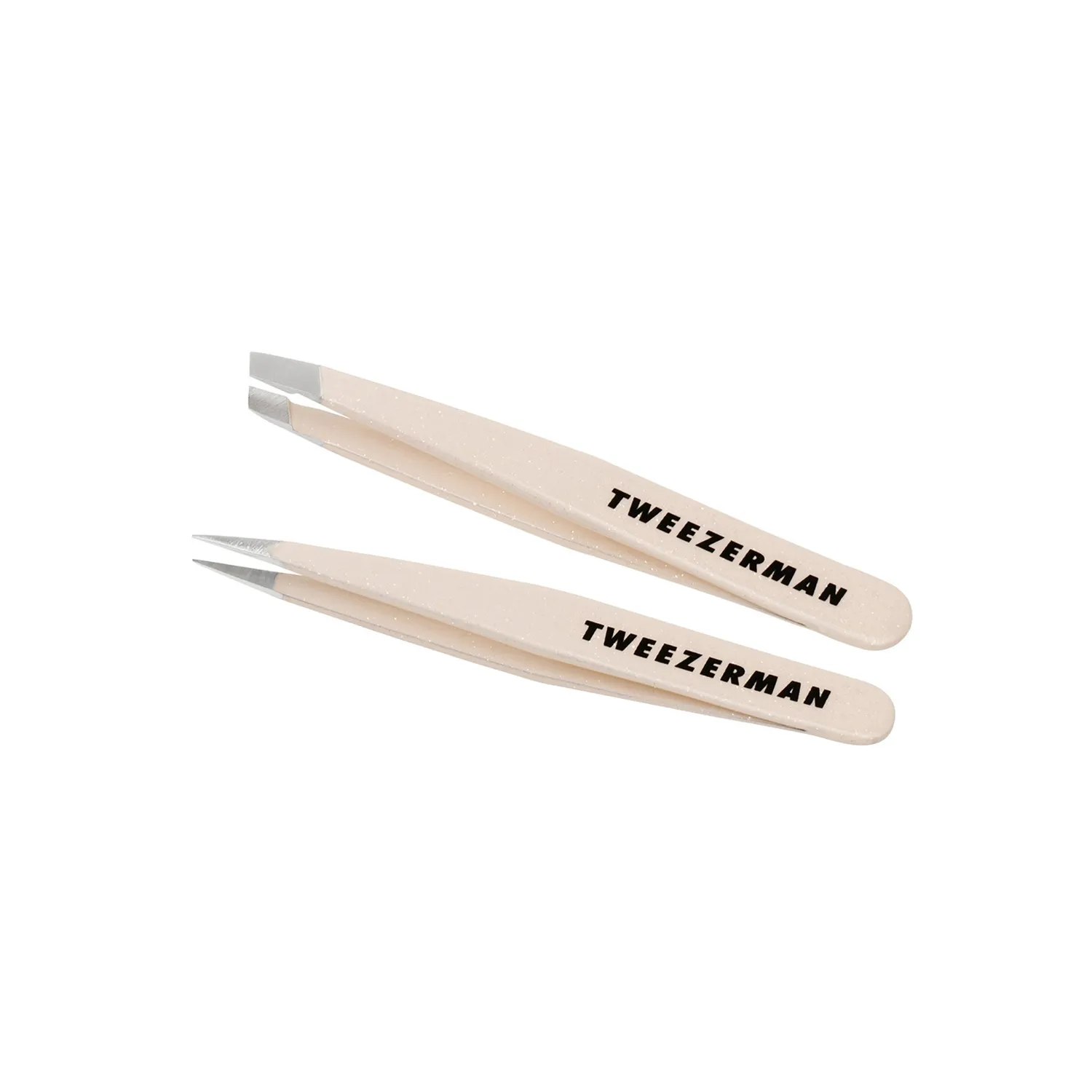 Tweezerman Evening Glow Micro Mini pincettset blå guld