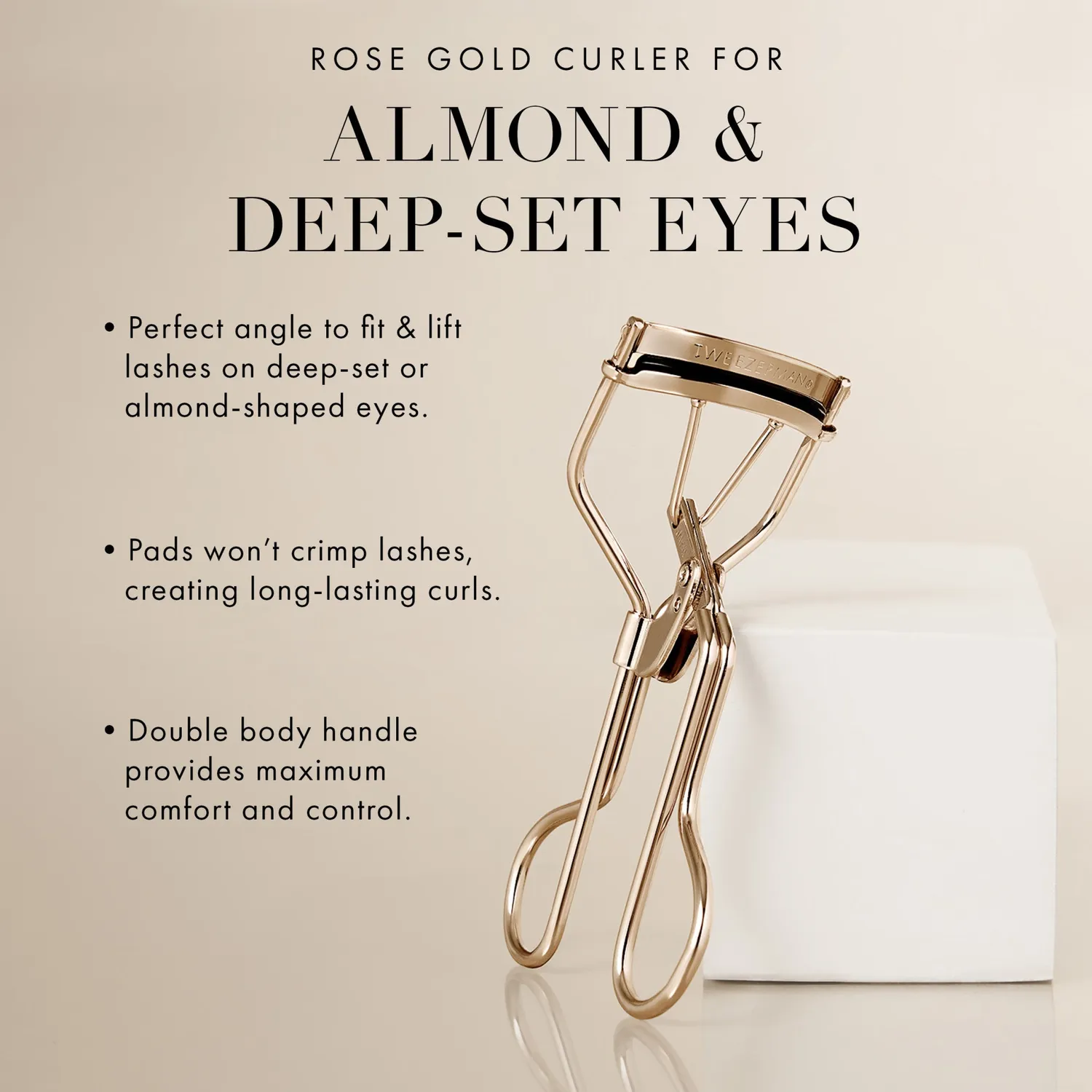 Tweezerman Curler Almond Deep-Set Eyes ögonfransböjare
