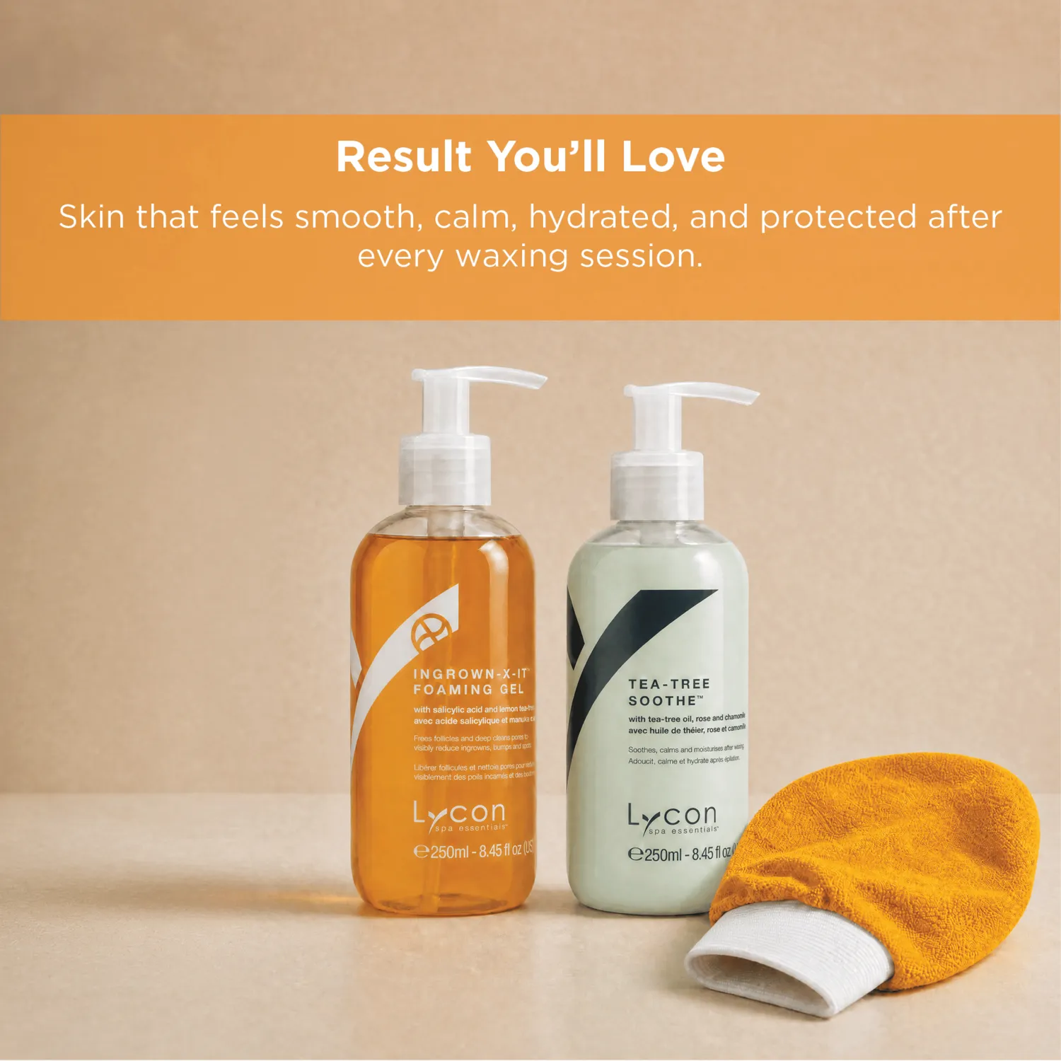 Lycon Post Waxing Care Kit efter vaxningsset