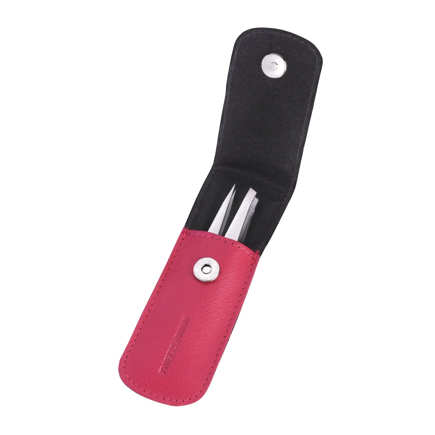 Tweezerman Petite Tweeze Set pincettset rosa etui precision
