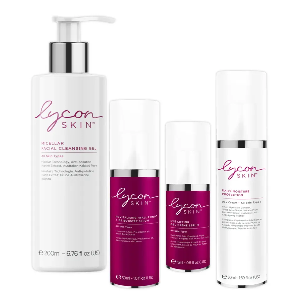 Lycon Essentials Starter hudvårdsset 4-delar lyster