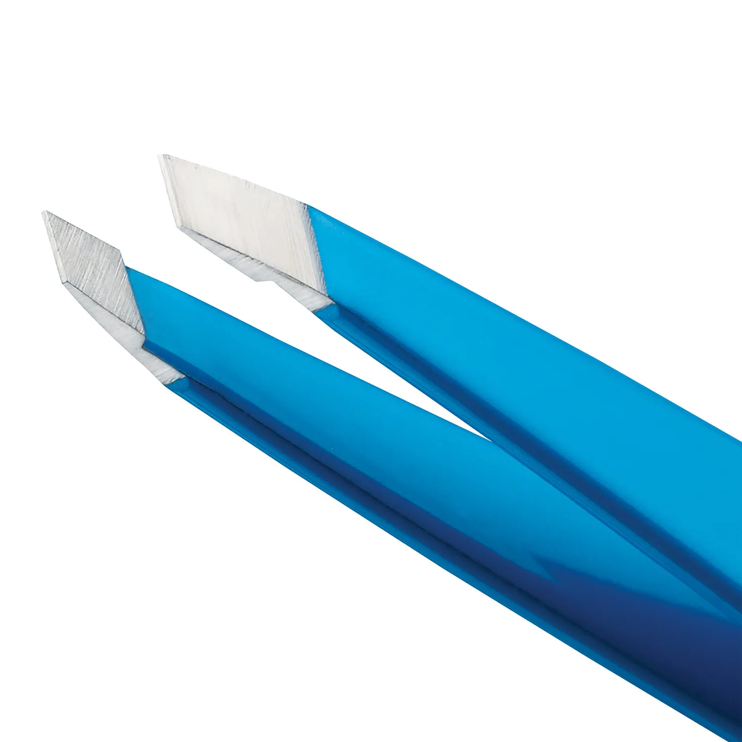Tweezerman Blue Jewel Slant pincett blå precisions-spets
