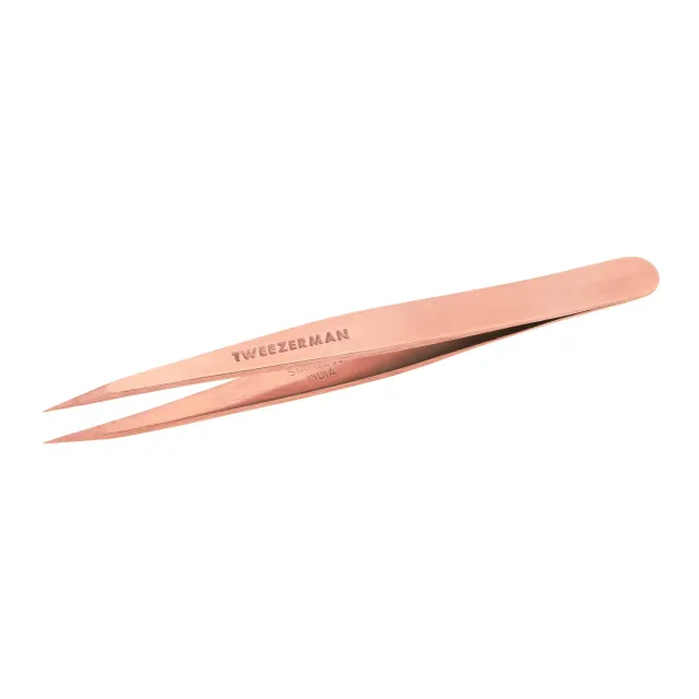 Tweezerman Rose Gold pincett spetsig precision
