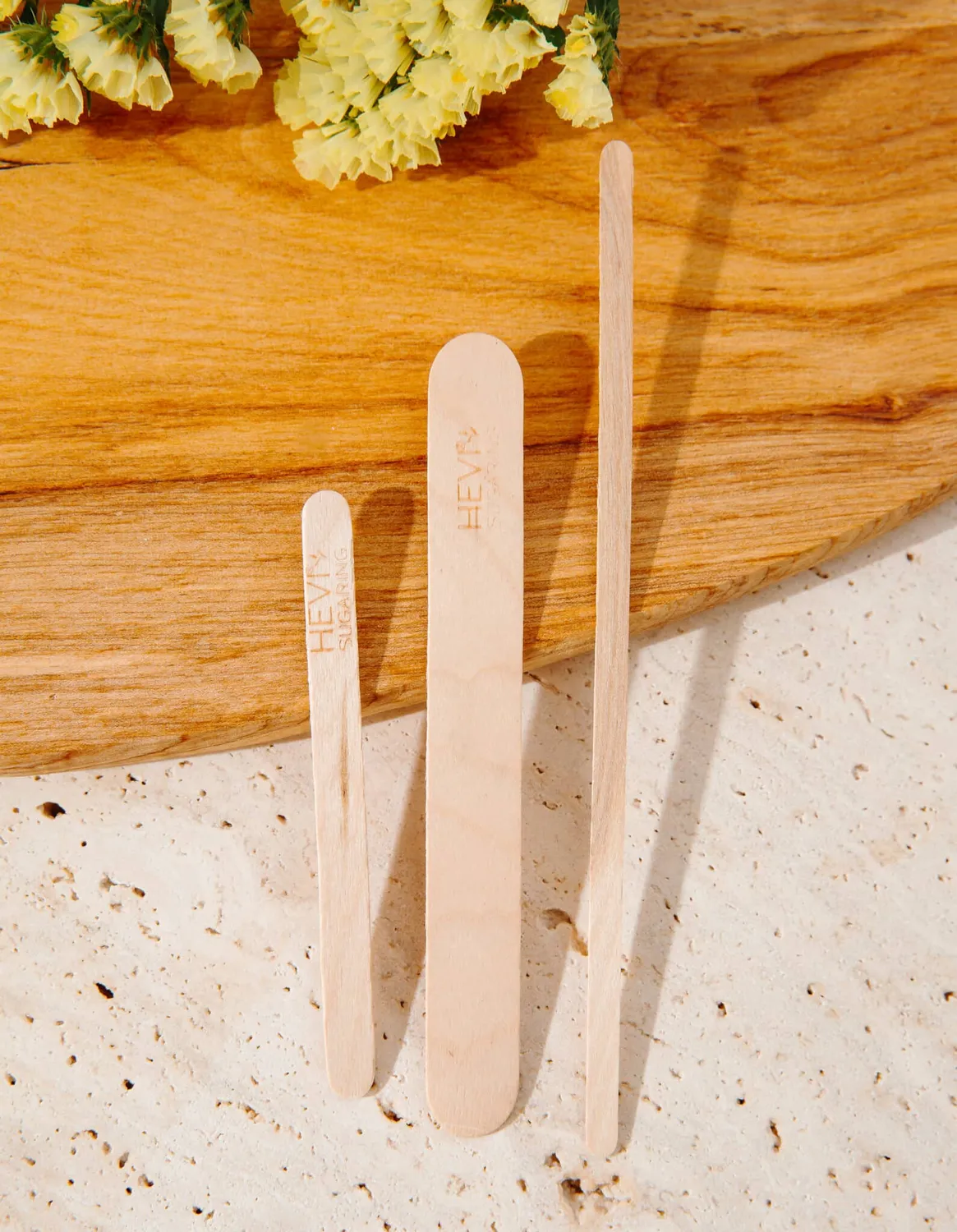 HEVI Sugaring spatelsät 10-pack plastspatel
