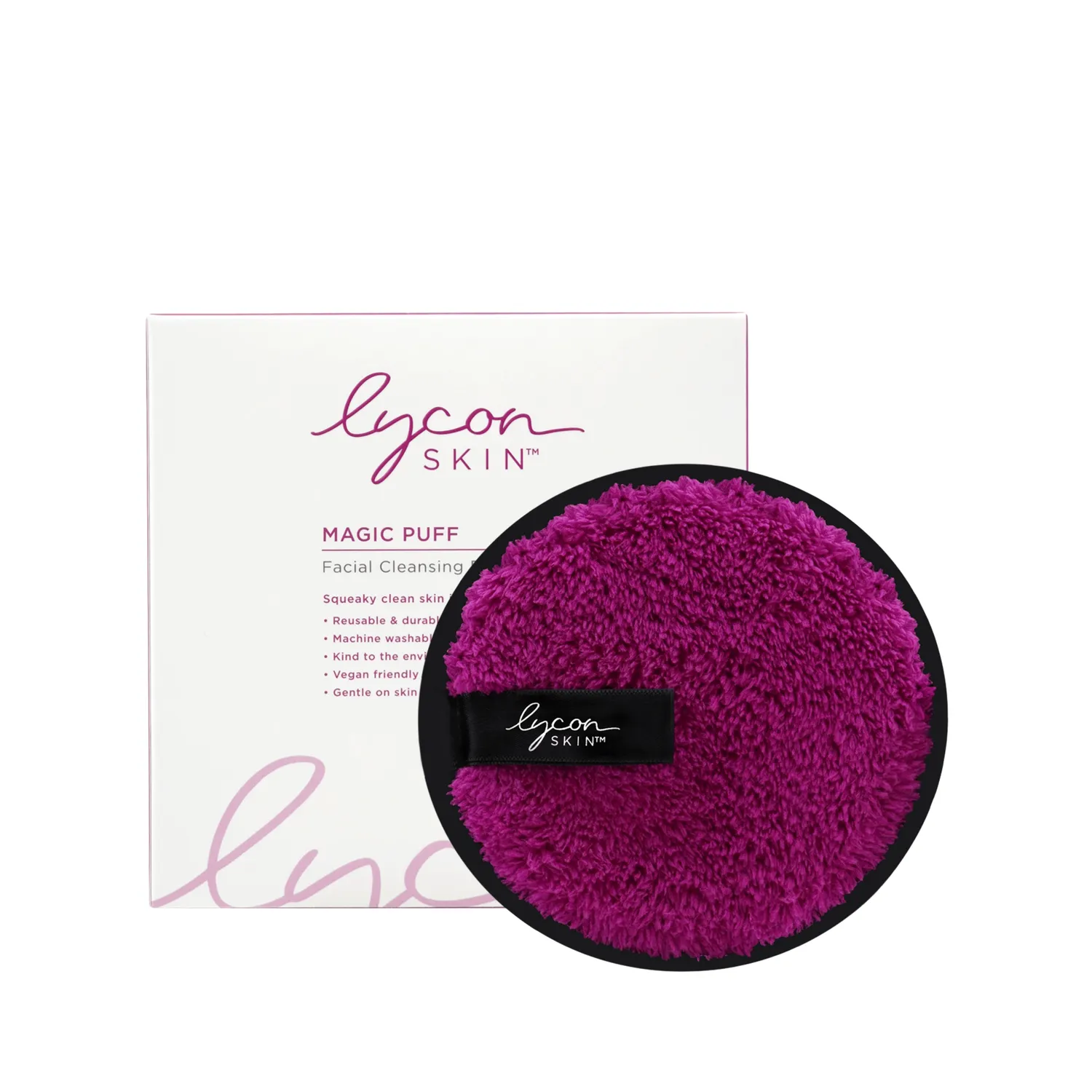 Lycon Skin Magic Puff rengöringspuff 1-pack mild