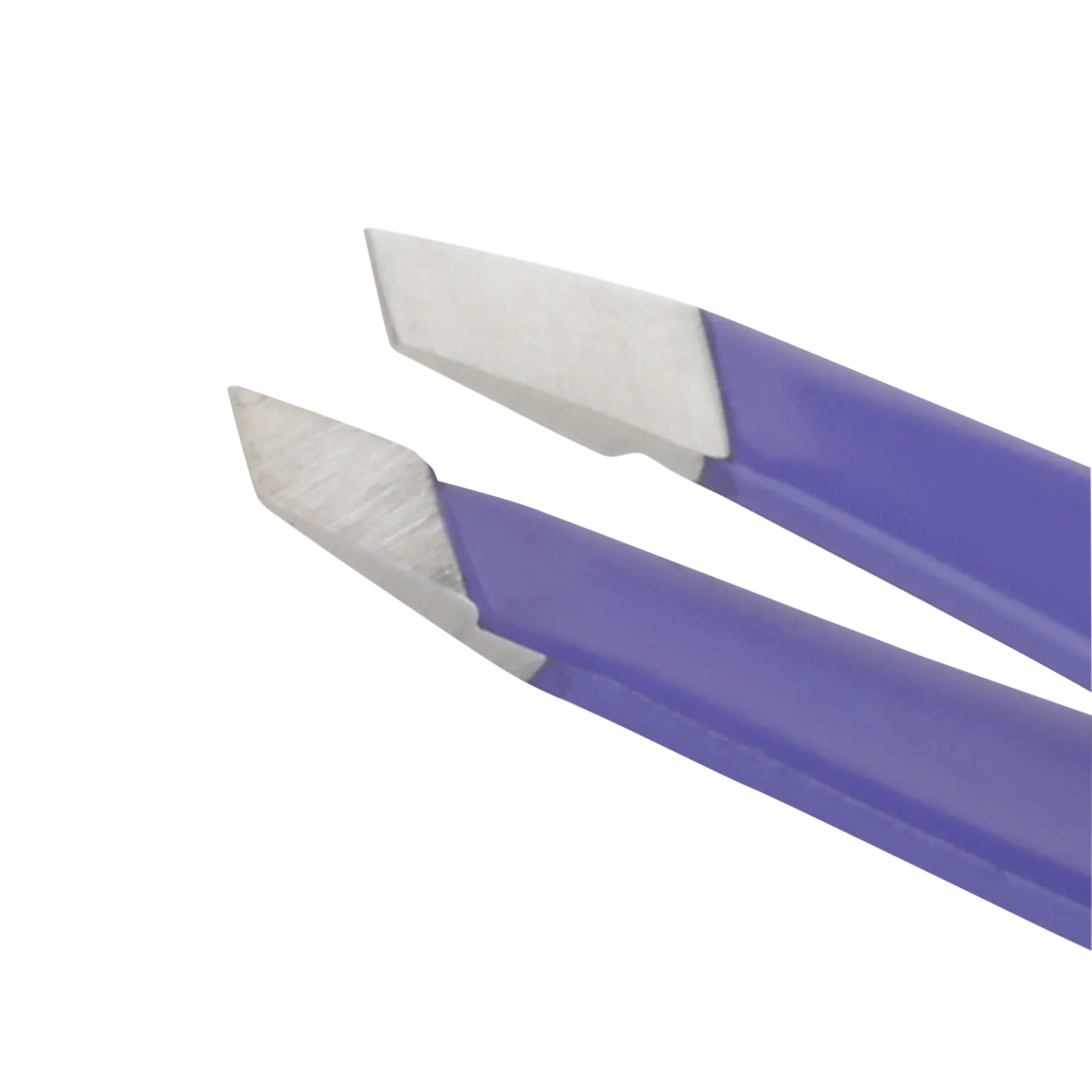 Tweezerman Mini Slant Blooming Lilac pincett lila liten