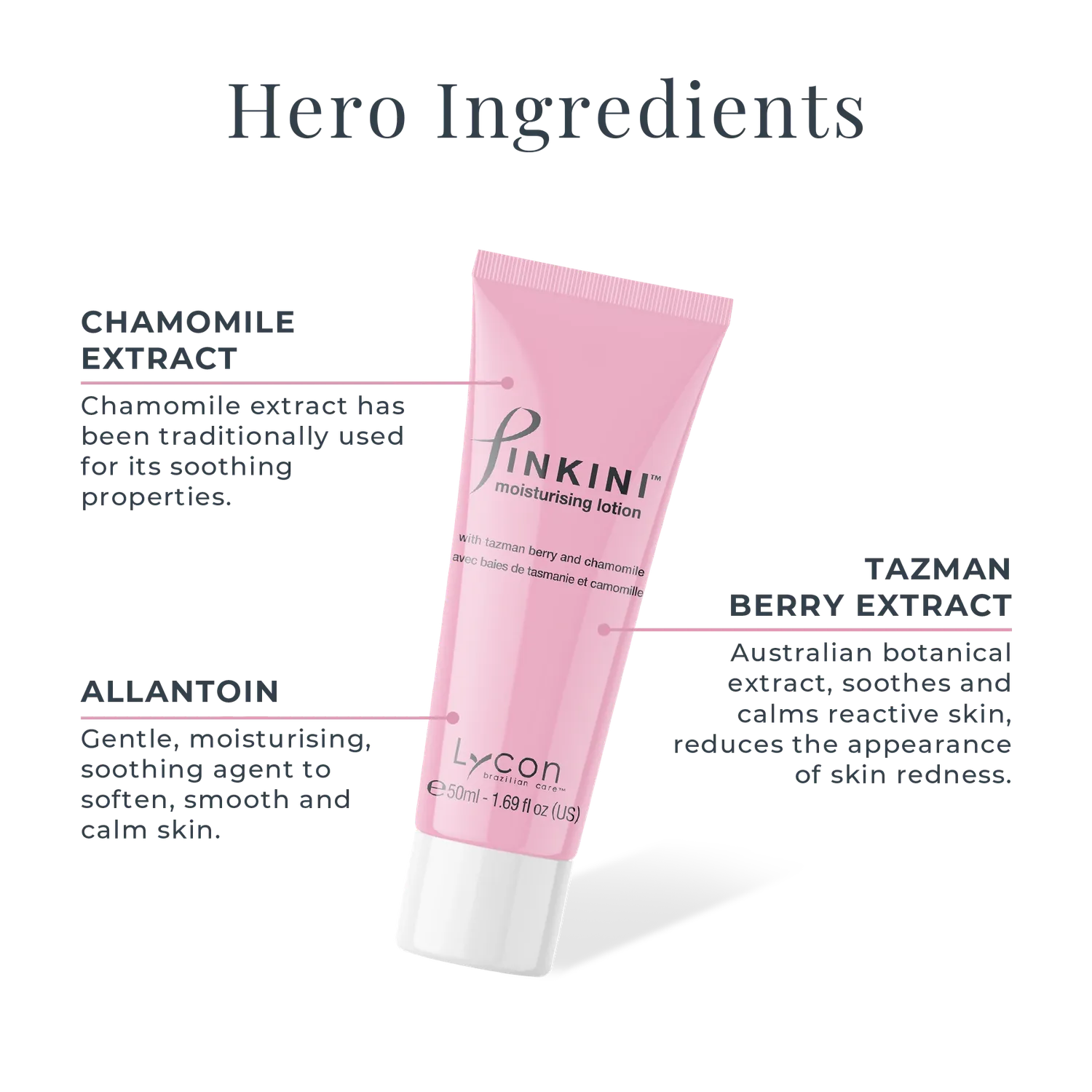 Lycon Pinkini Moisturising Lotion 50 ml intim lugnande