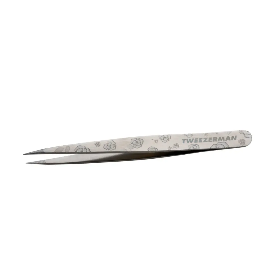 Tweezerman Rose Petite Point pincett spetsig