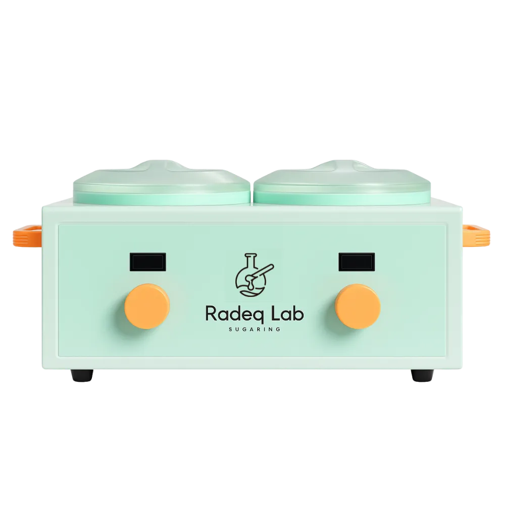Radeq Lab Sugaring Double Warmer rosa/vit