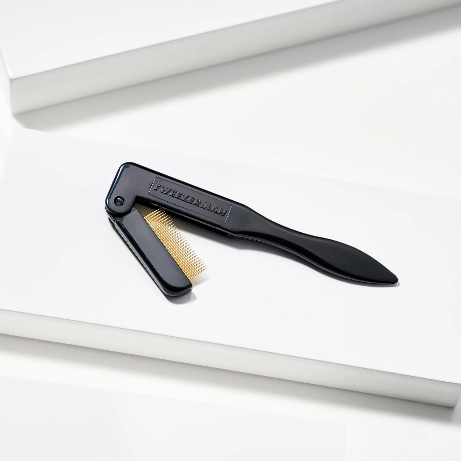 Tweezerman Folding iLashcomb franskam hopfällbar