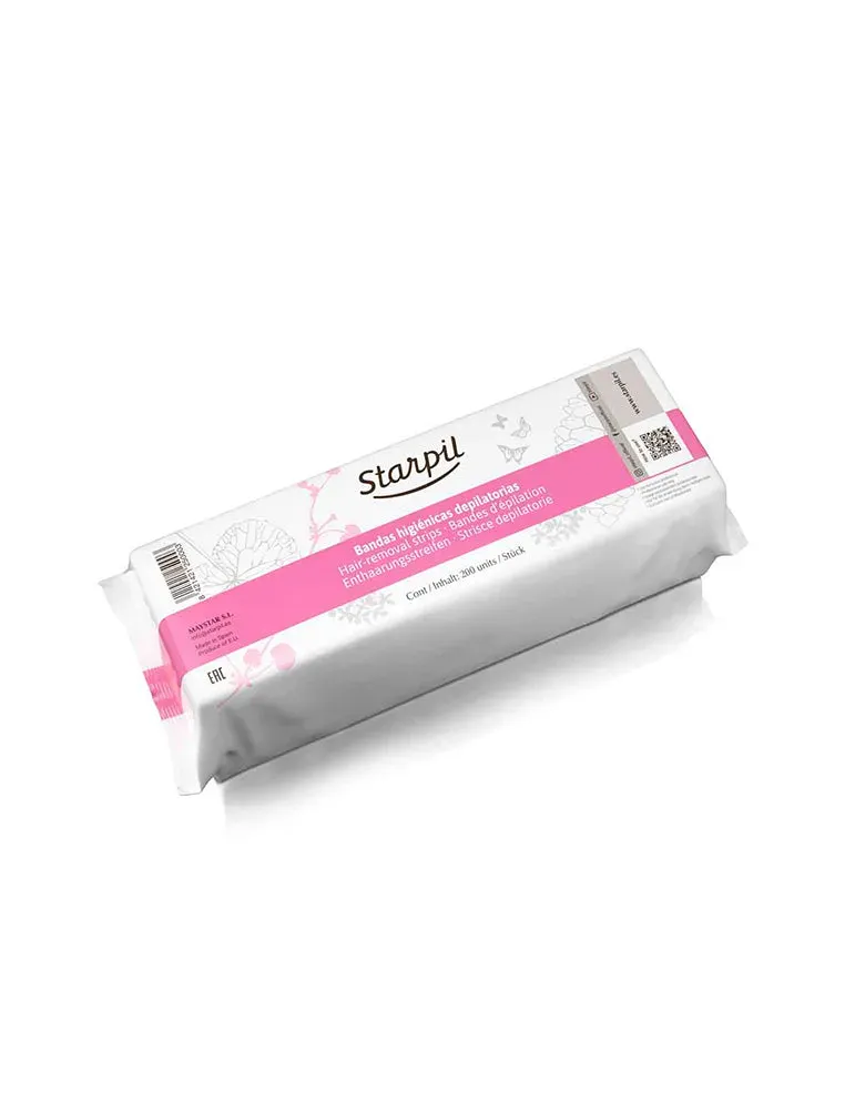 Starpil Hygienband Rosa hygienremsa 200-pack för vaxning