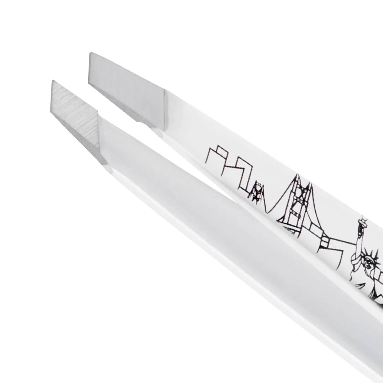Tweezerman NYC Slant Tweezer pincett sned spets