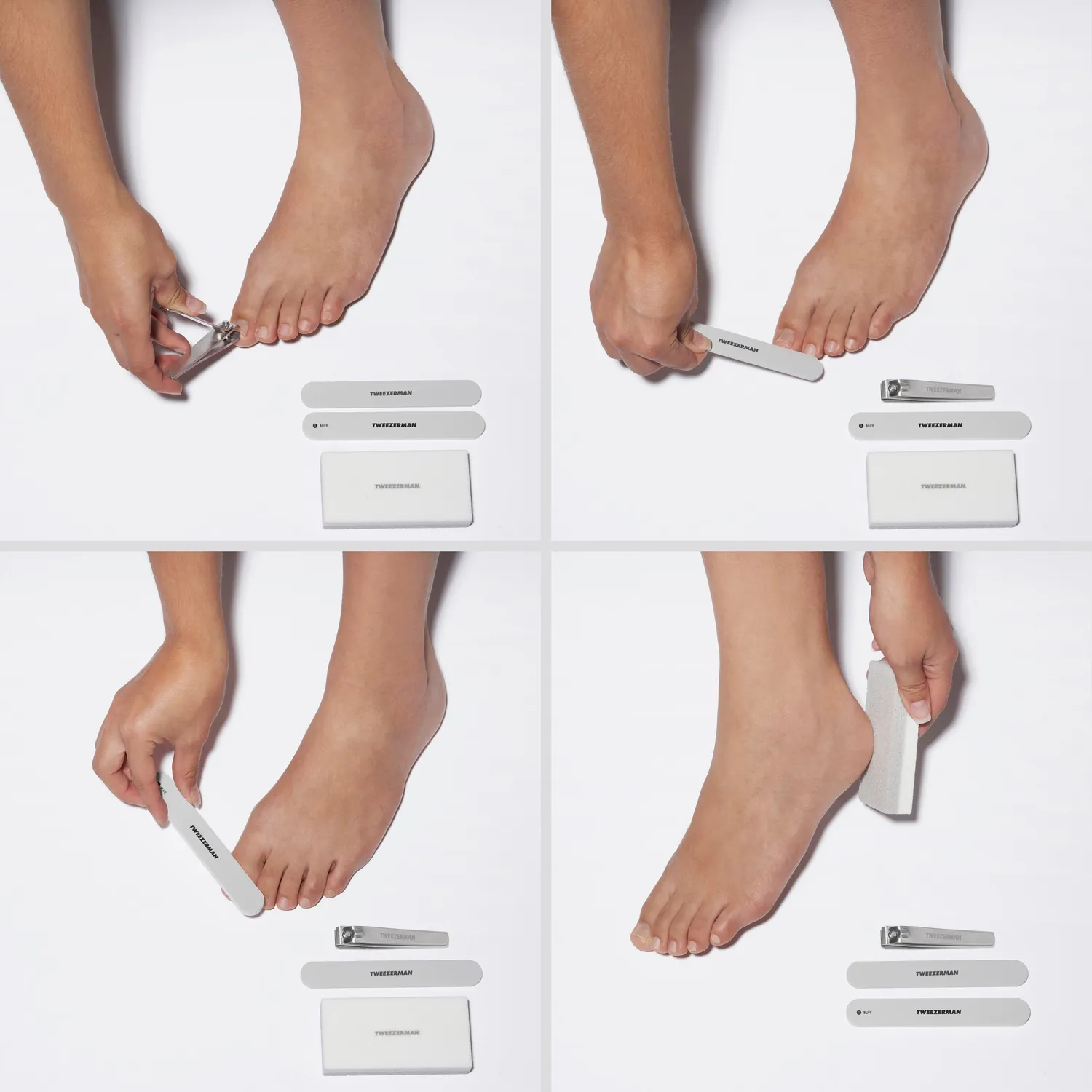 Tweezerman Essential Pedicure Kit pedikyrset fotslät