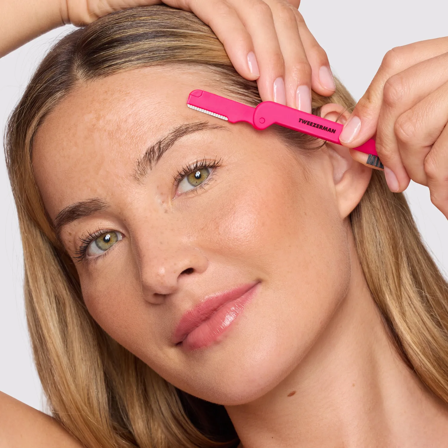 Tweezerman Mini Brow Rescue Kit brynset 3-delar resa