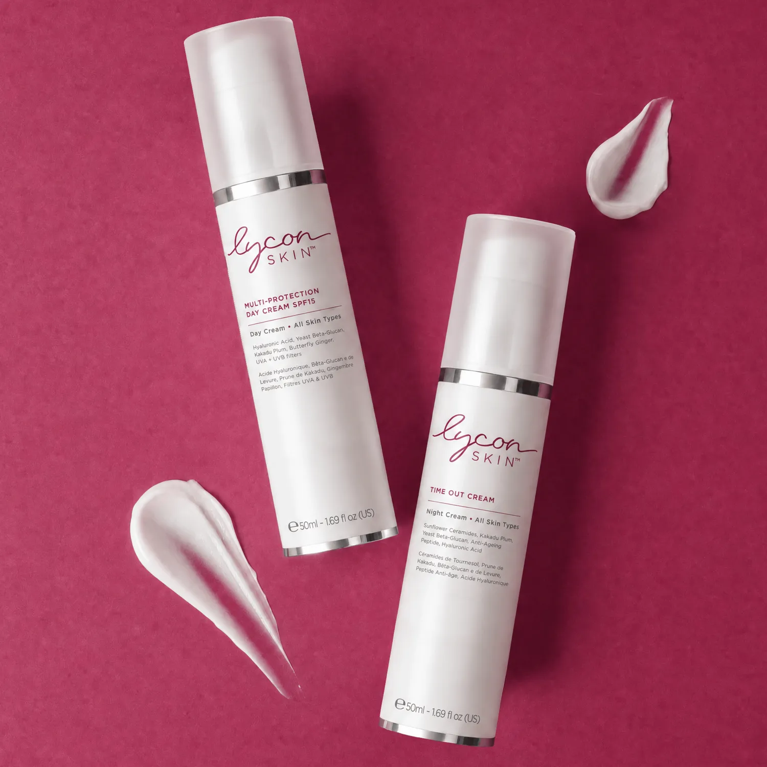 Lycon Day SPF + Night Duo ansiktskrämsset dag natt