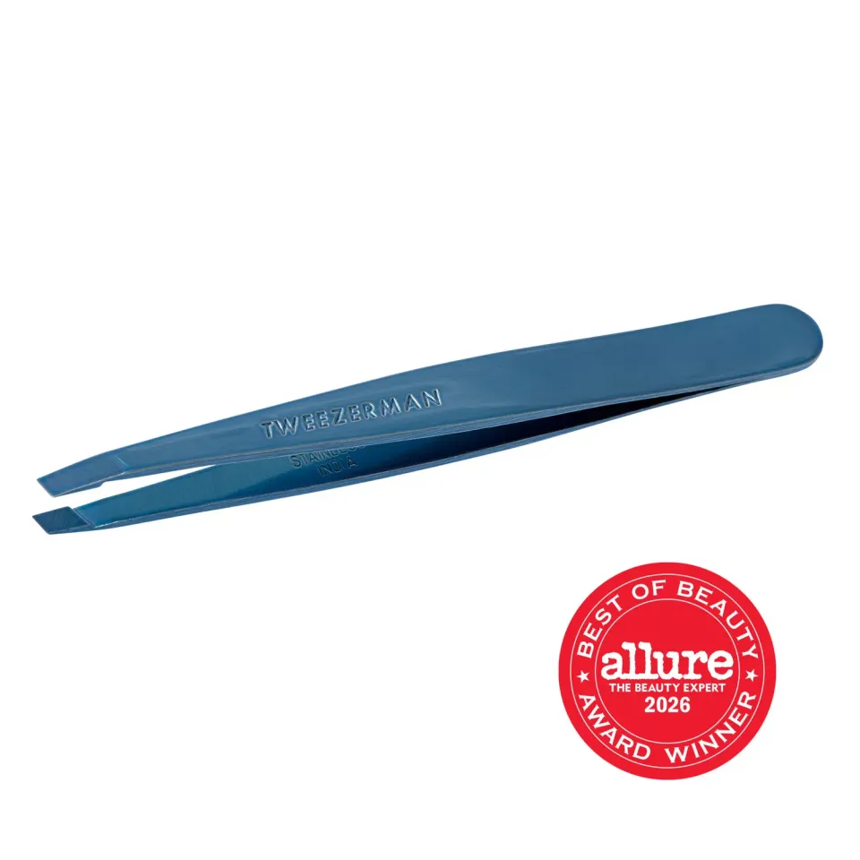 Tweezerman Slant Tweezer pincett blå