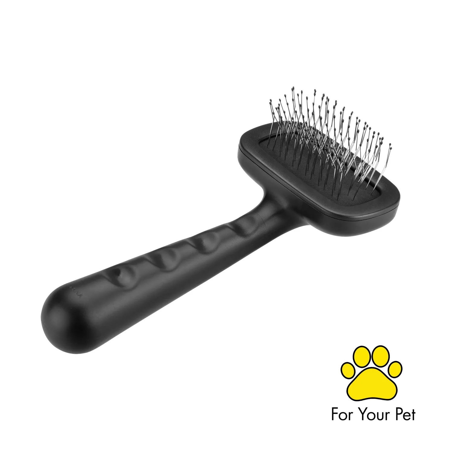 Tweezerman Small Coated Tip slickerborste liten skonsam