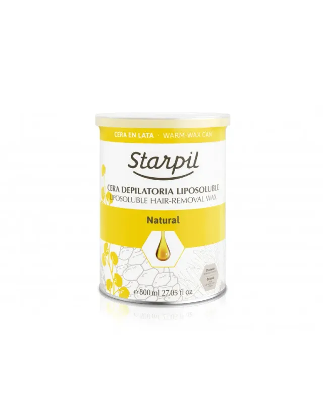 Starpil Natural burkvax stripvax för ben och armar