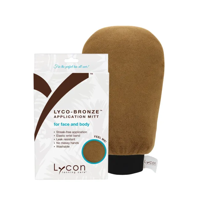Lycon Lyco-Bronze Application Mitt brun-utan-sol-handske