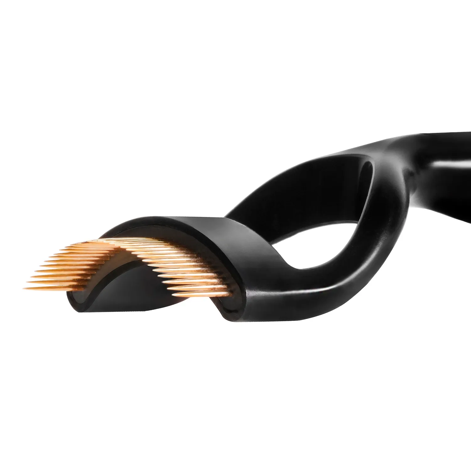 Tweezerman Curl 60 franskam rund separation