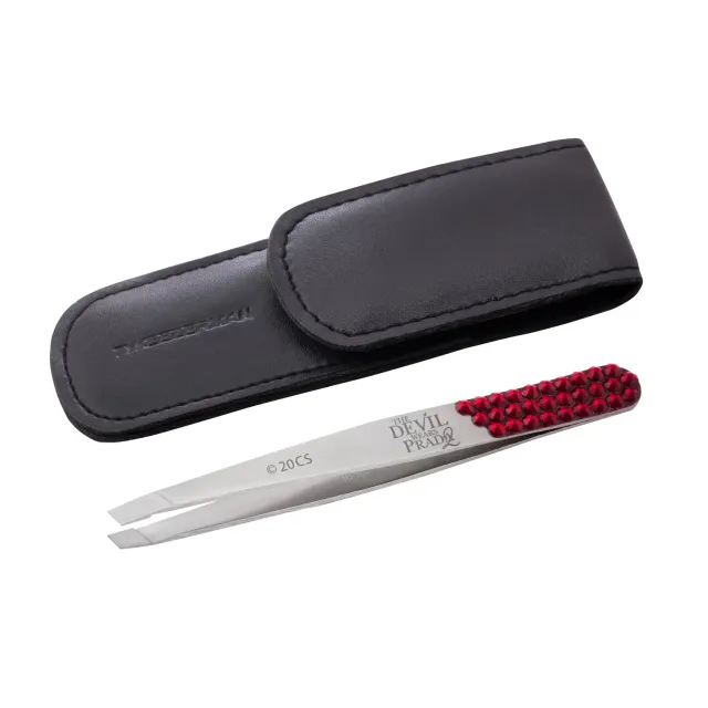 Tweezerman Devil Wears Prada 2 kristallpincett med etui