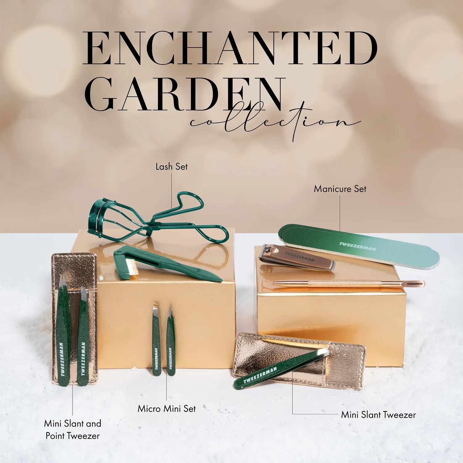Tweezerman Enchanted Garden Manicure Gift Set manikyrset