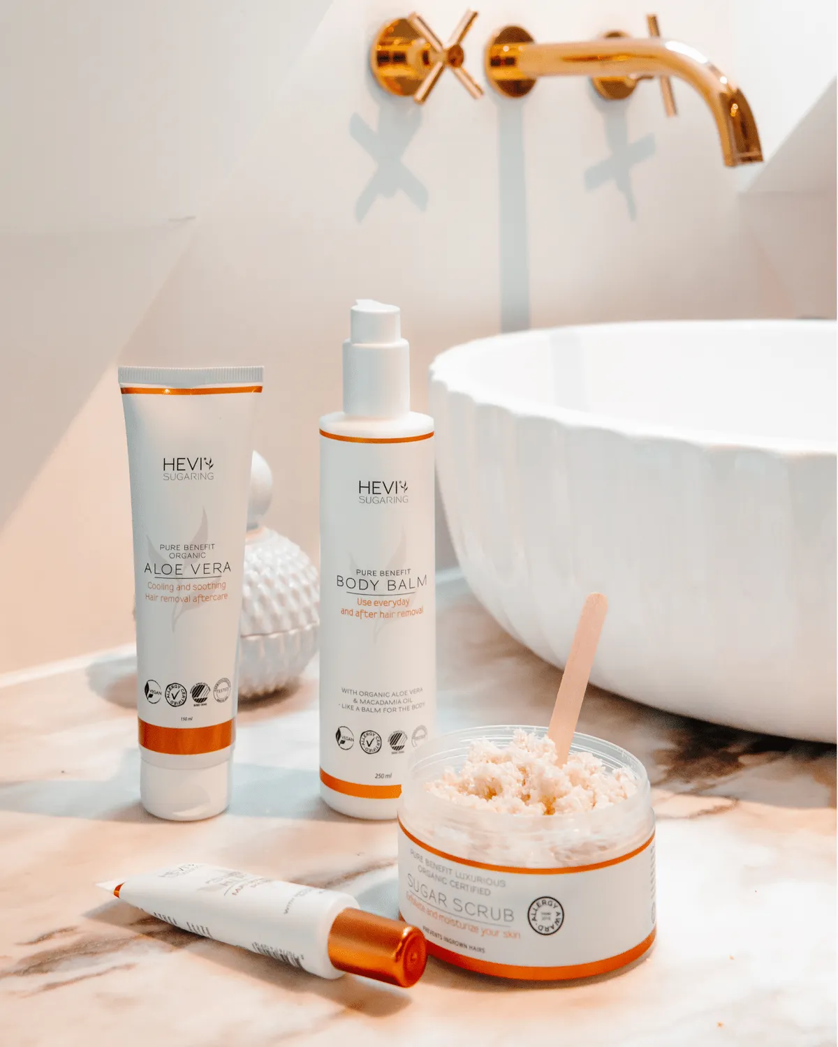HEVI Pure Benefit Sugar Scrub sockerskrubb abonnemang