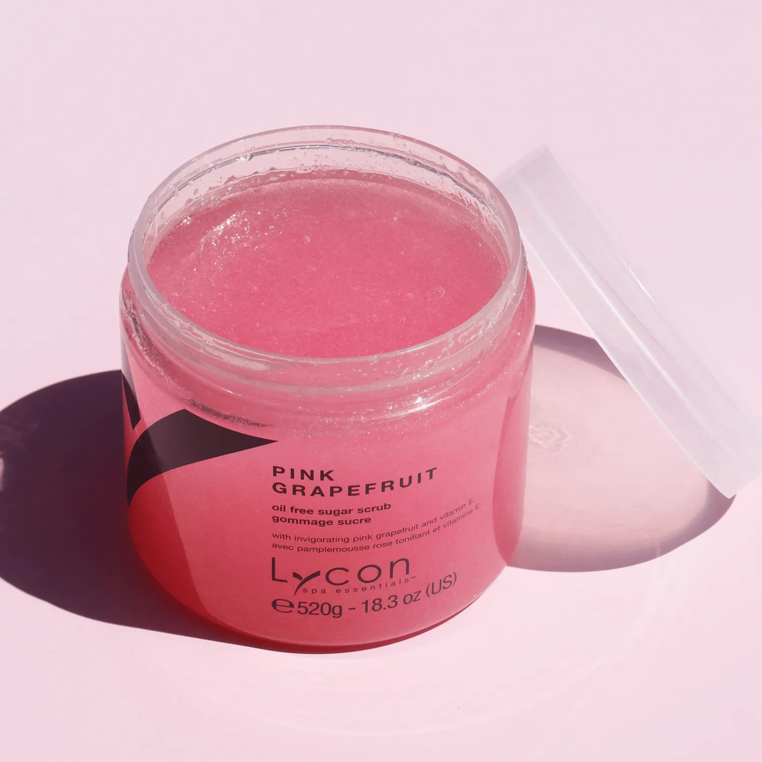 Lycon Pink Grapefruit sockerskrubb 100 g oljefri