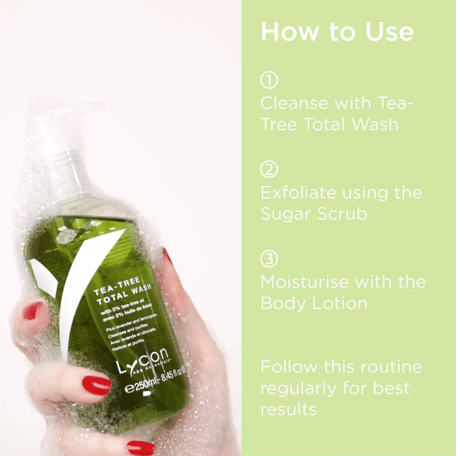 Lycon Smooth & Clear Bundle hudvårdsset 3-steg