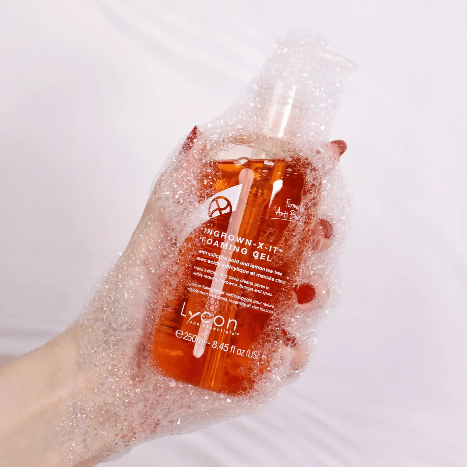 Lycon ingrown-X-it Foaming Gel tvättgel 250 ml salicylsyra