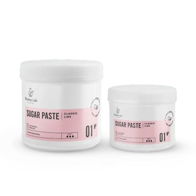 Radeq Lab Classic 01N sockerpasta 500 g hård för ben