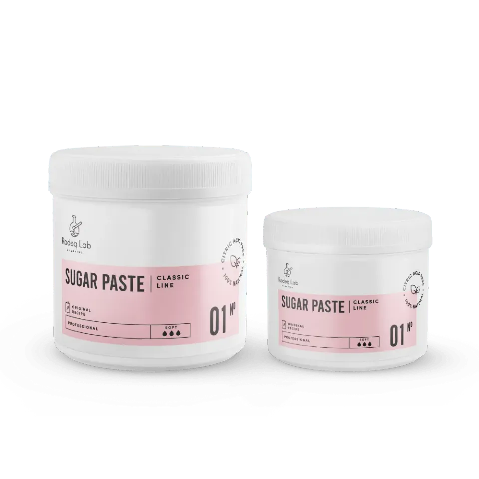 Radeq Lab Classic 01N sockerpasta 500 g hård för ben