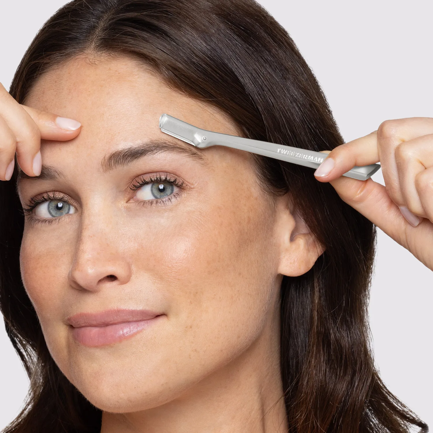 Tweezerman Brow Razor Mini brynpaket pincett rakhyvel