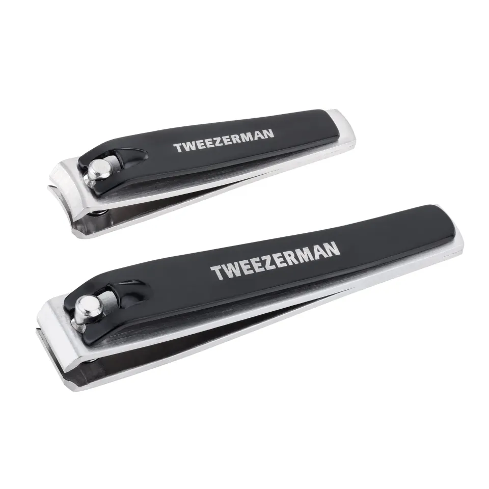 Tweezerman Combo Clipper Set nagelklippare 2-pack rostfritt